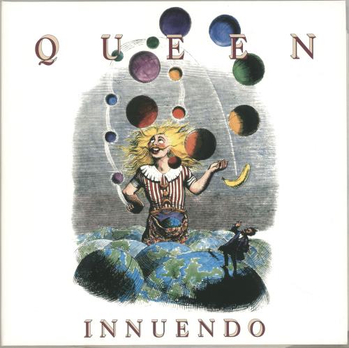 Queen Innuendo - 180 Gram Light Blue & Lilac Vinyl UK 2-LP